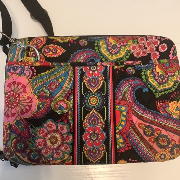 Vera Bradley iPad Hard Case with crossbody Strap - Picture 11 of 12